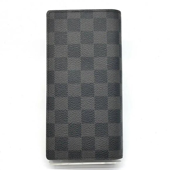 Louis Vuitton Portefeuille Brazza Grapite Long Wallet - Picture 1 of 9